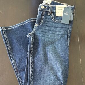 Abercrombie & Fitch Girl’s Dark Blue Boot Cut Jeans